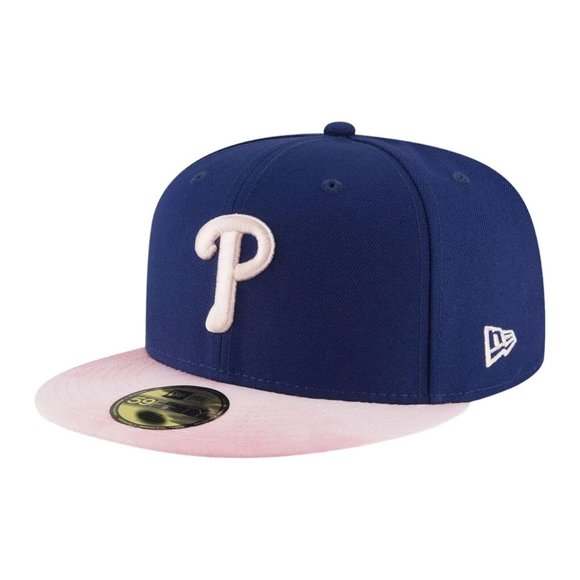 New Era Philadelphia Phillies Mother's Day On-Field 59FIFTY Fitted Hat 7 1/8 - Picture 1 of 4